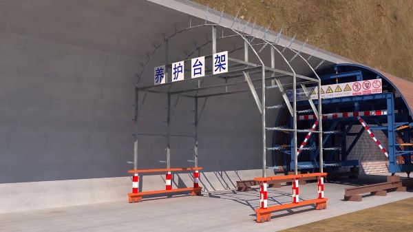 那曲地区隧道施工动画制作公司 - 隧道施工工艺和施工方法 - 隧道施工汇报动画视频 - bim 工程施工动画